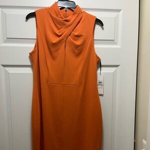 Calvin Klein Apricot Sleeveless Dress